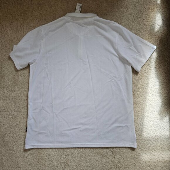 Men's White Champion Polo Shirt - Picture 10 of 10